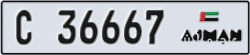 ajman - code - C - number -36667