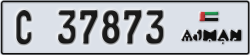 ajman - code - C - number -37873