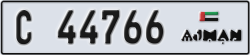 ajman - code - C - number -44766