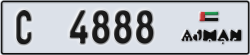 ajman - code - C - number -4809