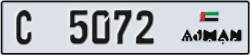 ajman - code - C - number -5072
