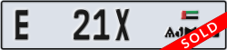 ajman - code - E - number -21X
