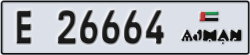 ajman - code - E - number -26585