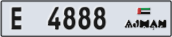 ajman - code - E - number -4888
