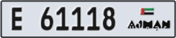 ajman - code - E - number -61039
