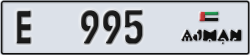 ajman - code - E - number -916