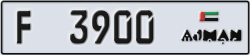 ajman - code - F - number -3900