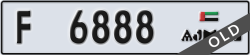 ajman - code - F - number -6888
