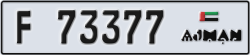 ajman - code - F - number -73298