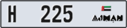 ajman - code - H - number -146