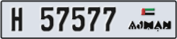 ajman - code - H - number -57498