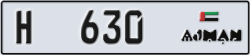ajman - code - H - number -630