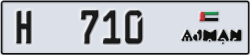 ajman - code - H - number -631