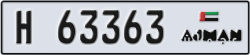 ajman - code - H - number -63284