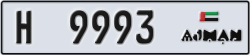 ajman - code - H - number -9914