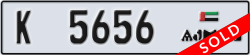 ajman - code - K - number -5656