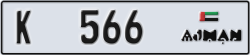 ajman - code - K - number -566