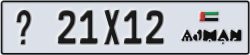 ajman - code - _ - number -21X12