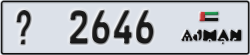 ajman - code - _ - number -2646