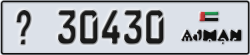ajman - code - _ - number -30430