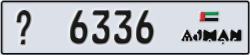 ajman - code - _ - number -6336