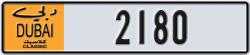 dubai classic - code - NOC - number -2180