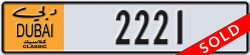 dubai classic - code - NOC - number -2221