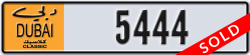 dubai classic - code - NOC - number -5444