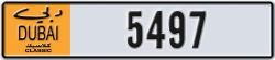 dubai classic - code - NOC - number -5497