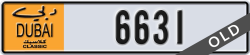 dubai classic - code - NOC - number -6631