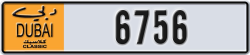 dubai classic - code - NOC - number -6677