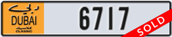 dubai classic - code - NOC - number -6717