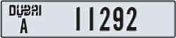 dubai - code - A - number -11292