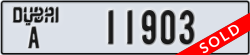 dubai - code - A - number -11903