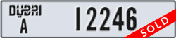 dubai - code - A - number -12246