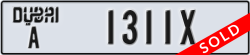 dubai - code - A - number -1311X