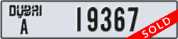 dubai - code - A - number -19367
