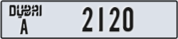dubai - code - A - number -2041