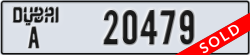 dubai - code - A - number -20479