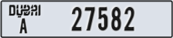 dubai - code - A - number -27582