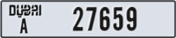 dubai - code - A - number -27659