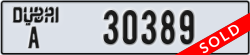 dubai - code - A - number -30389
