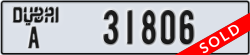 dubai - code - A - number -31806