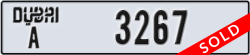 dubai - code - A - number -3267