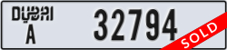 dubai - code - A - number -32794