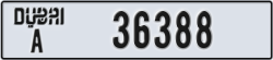 dubai - code - A - number -36388