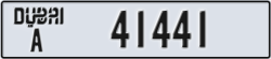 dubai - code - A - number -41362