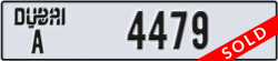 dubai - code - A - number -4479