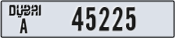 dubai - code - A - number -45146