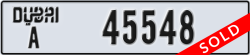dubai - code - A - number -45548